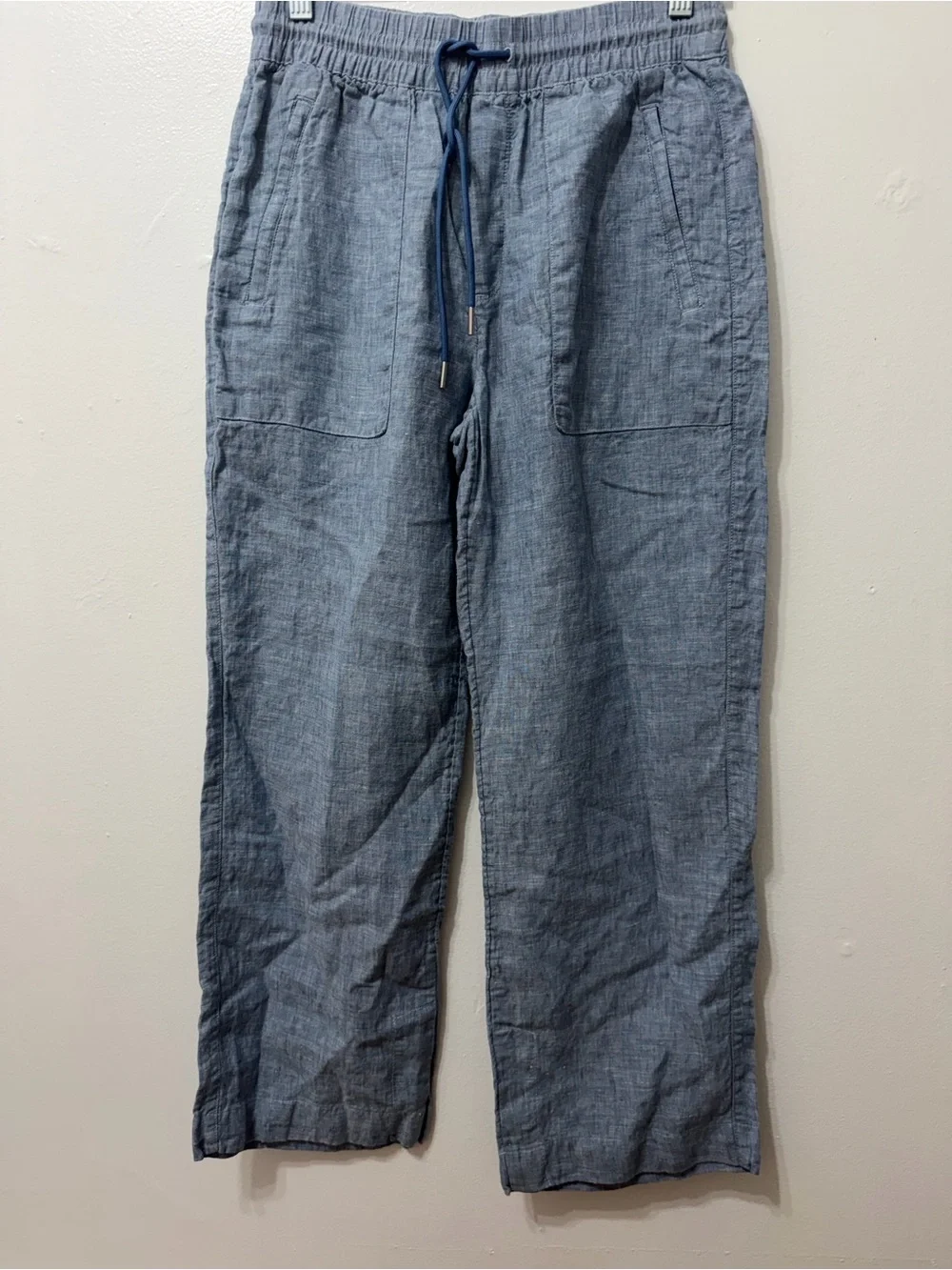 Athleta Women's Retreat Linen High Rise Wide Leg Pants